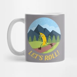 Banana Skating Mug